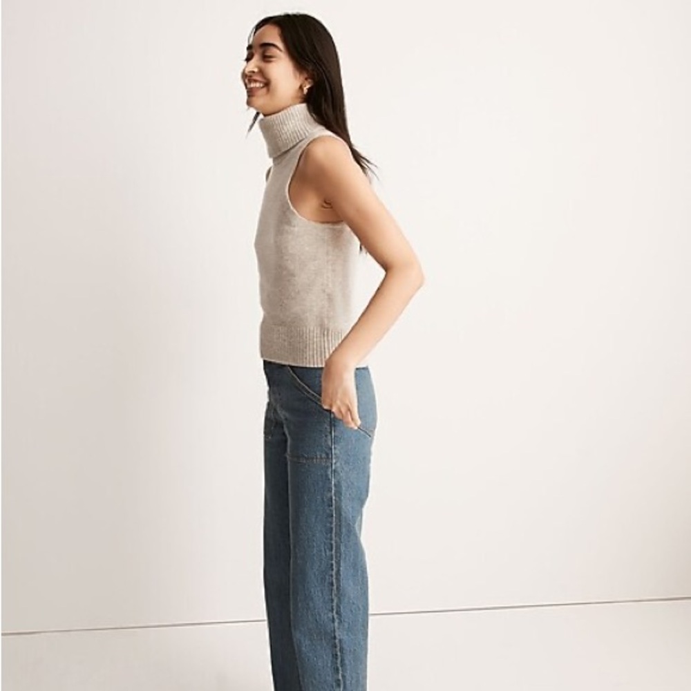Madewell Hallowell Sweater Tank NWT - Picture 3 of 13